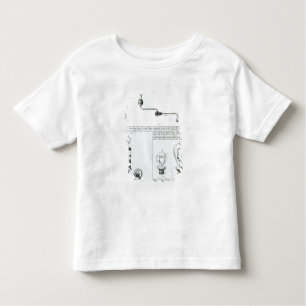 T-shirt Pour Les Tous Petits Diagrammes des ampoules et de leurs parenthèses