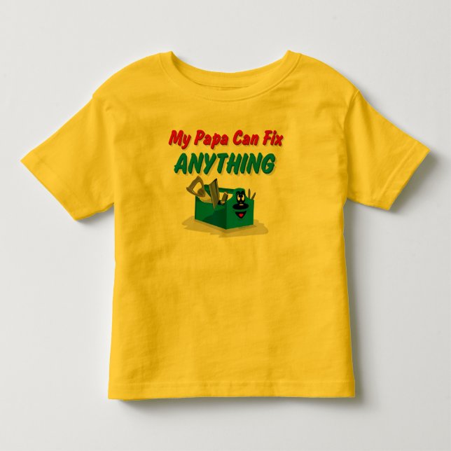 T-shirt Pour Les Tous Petits Difficulté quelque chose papa (Devant)