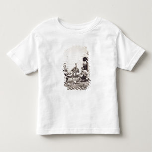 T-shirt Pour Les Tous Petits Difficultés dans le camp (colonel Lowe et capitain