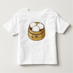T-shirt Pour Les Tous Petits Dim sum dessin animé