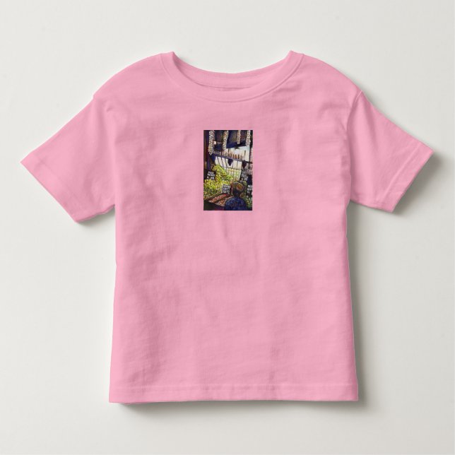 T-shirt Pour Les Tous Petits Dimensions de curiosité (Devant)
