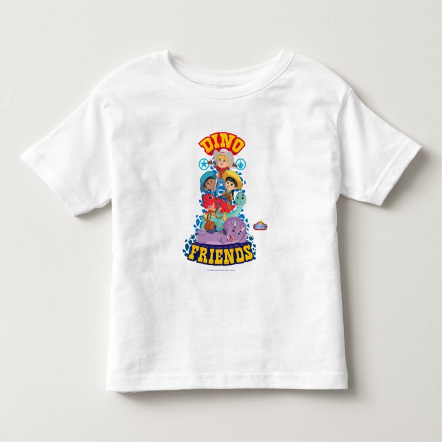 T-shirt Pour Les Tous Petits Dino Friends | Dino Ranch (Devant)