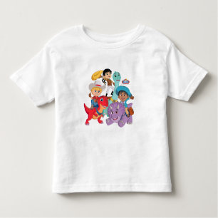 T-shirt Pour Les Tous Petits Dino Ranch Yee Haw !