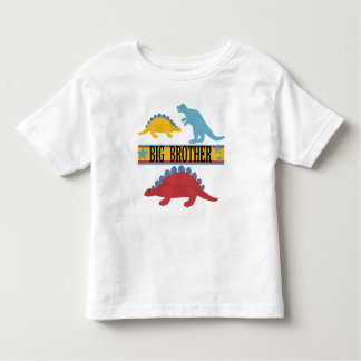 T-shirt Pour Les Tous Petits Dinosaur Big Brother