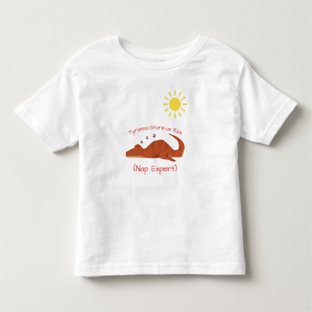 T-shirt Pour Les Tous Petits Dinosaure (Devant)
