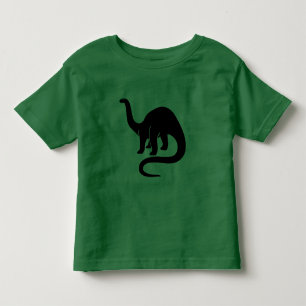 T-shirt Pour Les Tous Petits Dinosaure - Noir
