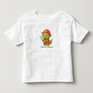 T-shirt Pour Les Tous Petits Dinosaure Pompiers Mignon – Métiers de Dino