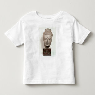 T-shirt Pour Les Tous Petits Dirigez d'une statue du Bouddha, de