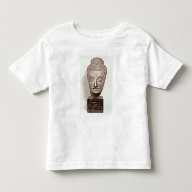 T-shirt Pour Les Tous Petits Dirigez d'une statue du Bouddha, de (Devant)