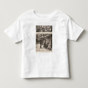 T-shirt Pour Les Tous Petits Dispositions pour des soldats et des troupes sur