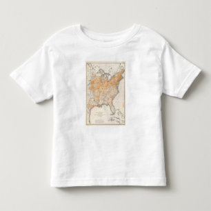 T-shirt Pour Les Tous Petits Distribution de richesse, lithographie statistique