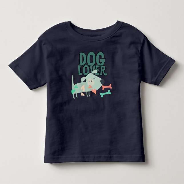 T-shirt Pour Les Tous Petits Dog (Devant)