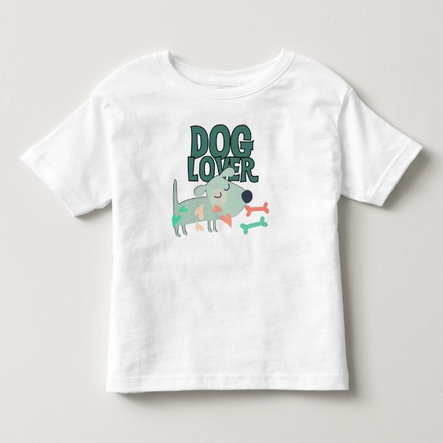 T-shirt Pour Les Tous Petits Dog (Devant)
