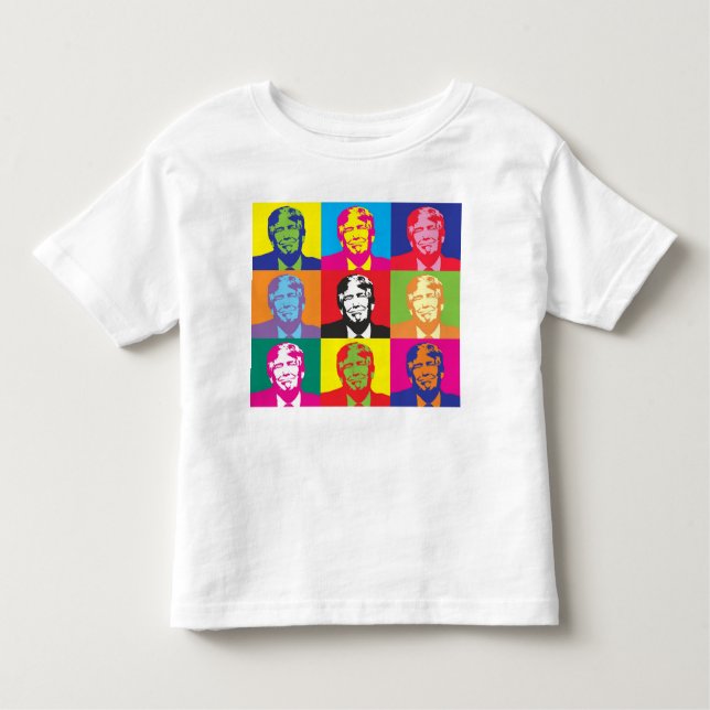 T-shirt Pour Les Tous Petits Donald Trump (Devant)
