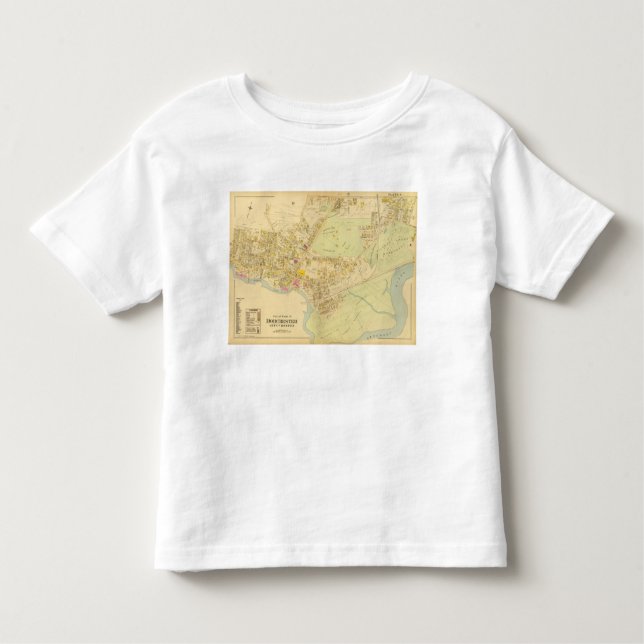 T-shirt Pour Les Tous Petits Dorchester, le Massachusetts 3 (Devant)