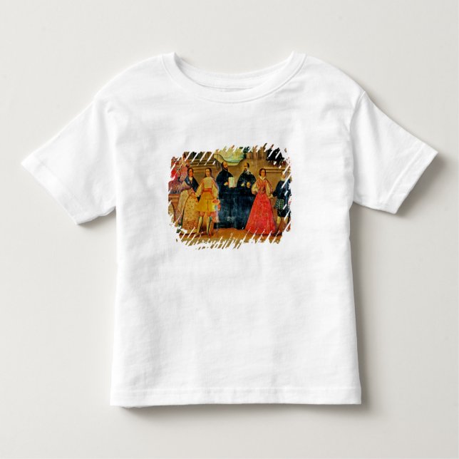T-shirt Pour Les Tous Petits Double mariage entre deux femmes inca (Devant)
