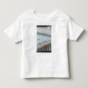 T-shirt Pour Les Tous Petits Douche soudaine au-dessus de pont de Shin-Ohashi