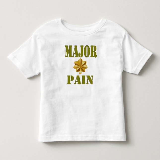 T-SHIRT POUR LES TOUS PETITS DOULEUR MAJEURE (Devant)