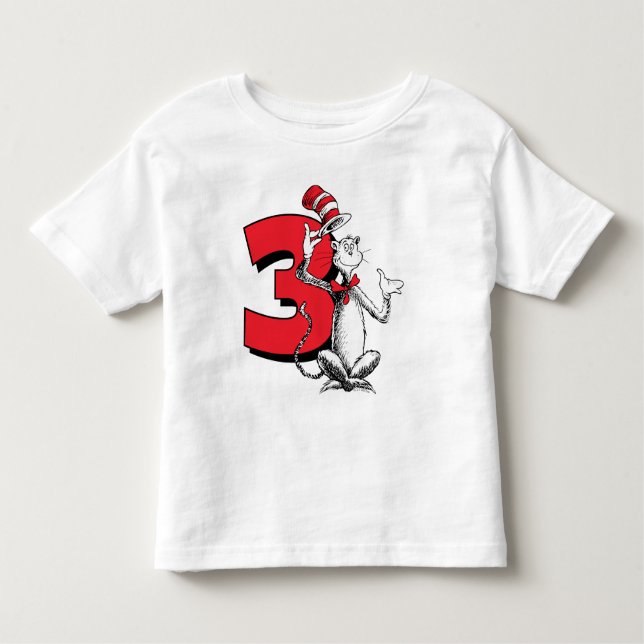 T-shirt Pour Les Tous Petits Dr. Seuss - Caractères | ANNIVERSAIRE DE ENFANT (Devant)