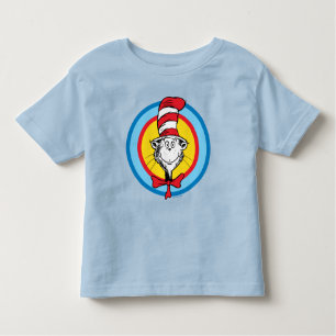 T-shirt Pour Les Tous Petits Dr Seuss   Chat dans le graphique de la tête du Ca