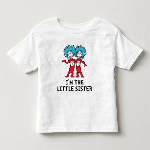 T-shirt Pour Les Tous Petits Dr. Seuss Chose Une Chose Deux Jumelles Grande