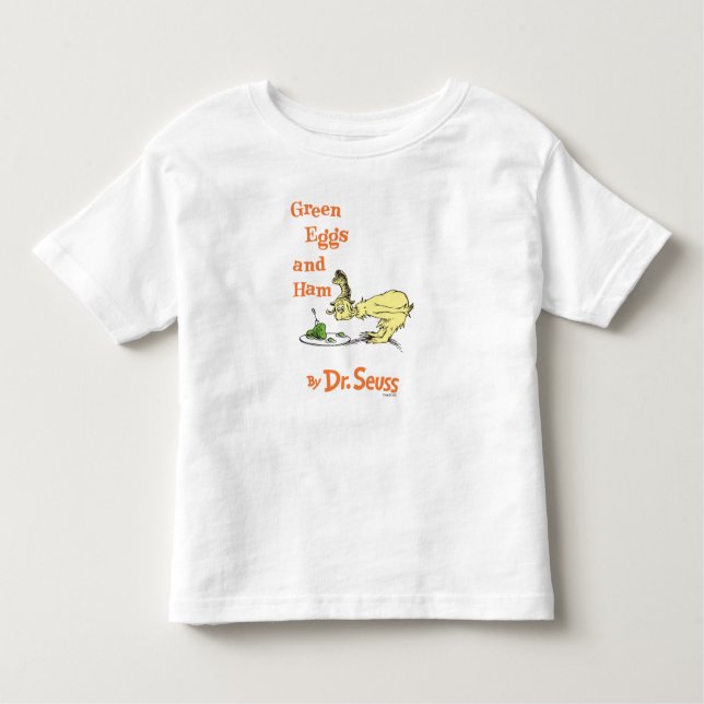 T-shirt Pour Les Tous Petits Dr. Seuss | Green Eggs and Ham (Devant)