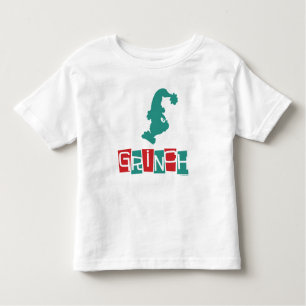 T-shirt Pour Les Tous Petits Dr Seuss Grinch - Rouge et Vert