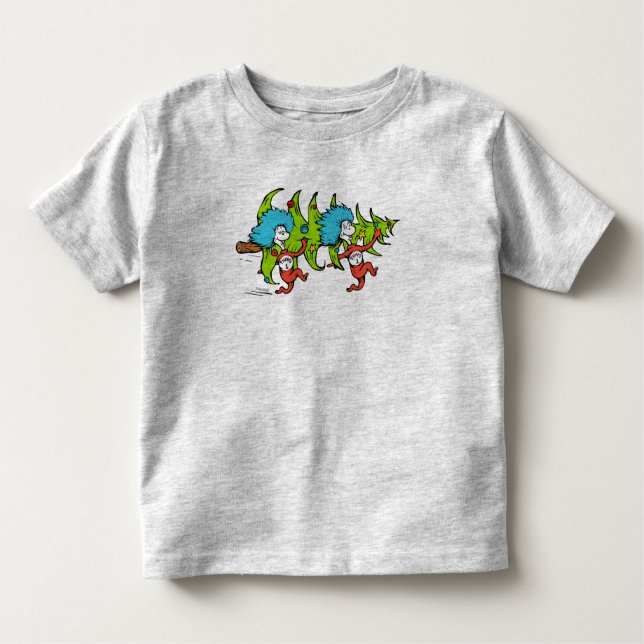 T-shirt Pour Les Tous Petits Dr Seuss | Grinch | Une chose Noël (Devant)