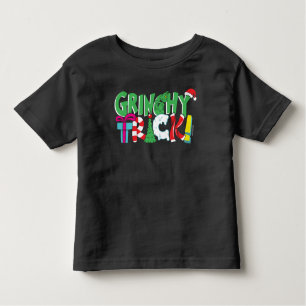 T-shirt Pour Les Tous Petits Dr Seuss Grinchy Trick