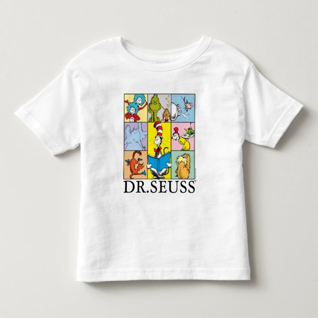 T-shirt Pour Les Tous Petits Dr. Seuss | Histoires Graphiques (Devant)