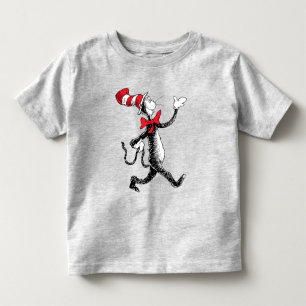 T-shirt Pour Les Tous Petits Dr. Seuss Le Chat Chapeauté défile