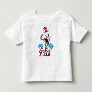T-shirt Pour Les Tous Petits Dr. Seuss Le Chat dans le Chapeau, Chose Une et