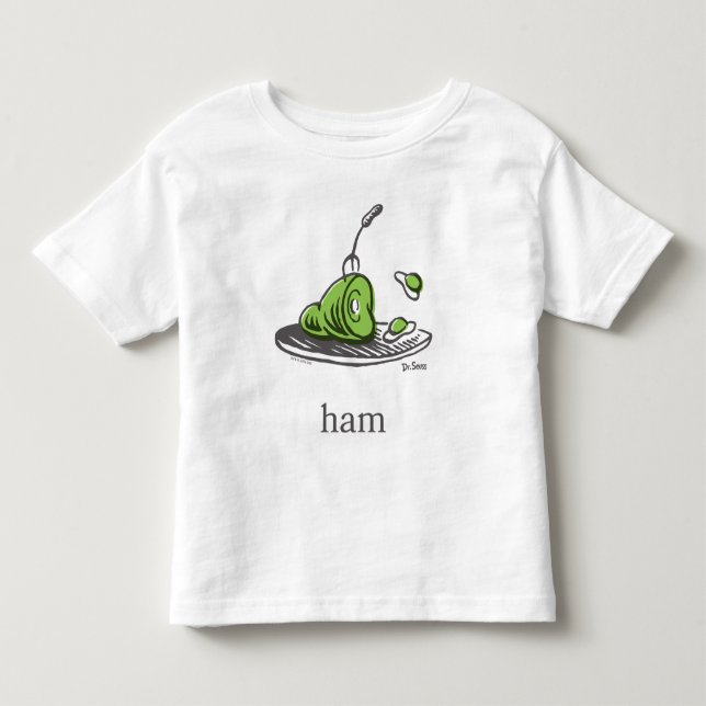 T-shirt Pour Les Tous Petits Dr. Seuss | Les Œufs verts au jambon (Devant)
