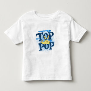 T-shirt Pour Les Tous Petits Dr. Seuss Nous aimons sauter sur Pop