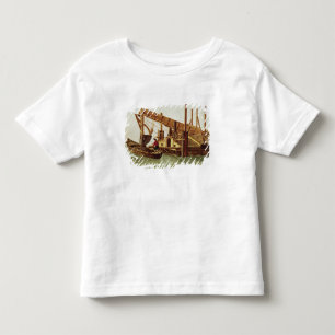 T-shirt Pour Les Tous Petits Dragage d'un canal