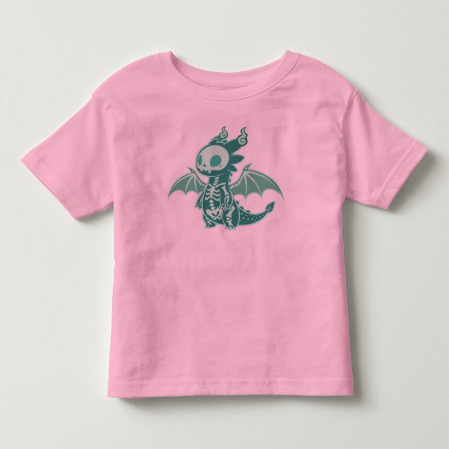 T-shirt Pour Les Tous Petits Dragon Fantôme (Devant)