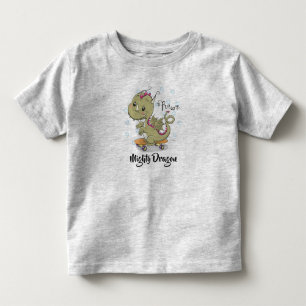 T-shirt Pour Les Tous Petits Dragon puissant