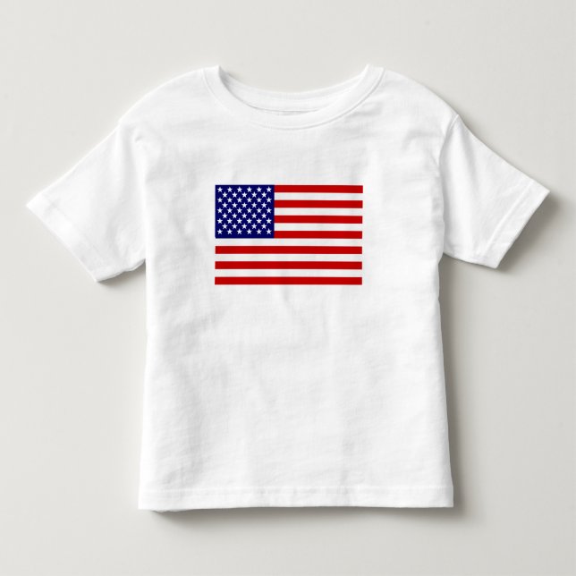 T-shirt Pour Les Tous Petits Drapeau américain (Devant)
