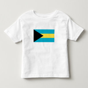 T-shirt Pour Les Tous Petits Drapeau bahamien