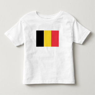 T-shirt Pour Les Tous Petits Drapeau belge patriotique