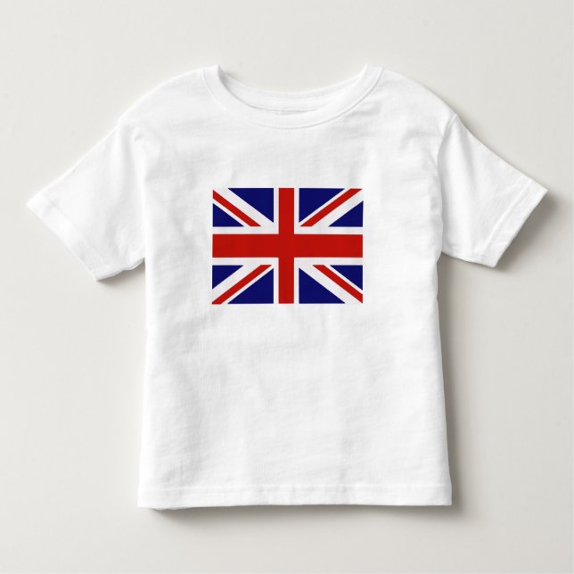 T-shirt Pour Les Tous Petits Drapeau britannique (Devant)