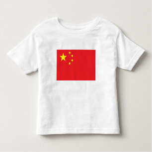 T-shirt Pour Les Tous Petits Drapeau chinois
