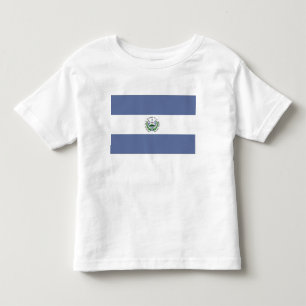 T-shirt Pour Les Tous Petits Drapeau de la chemise de Toddler au Salvador