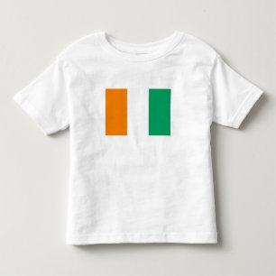 T-shirt Pour Les Tous Petits Drapeau de la Côte d'Ivoire