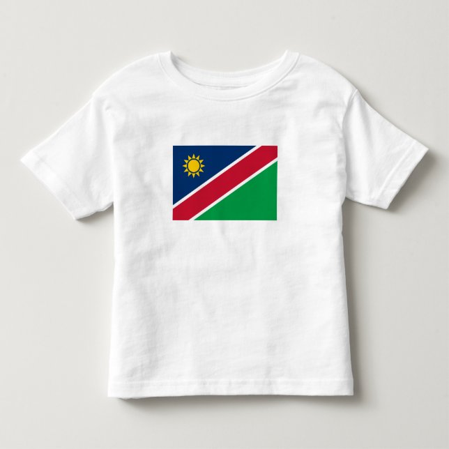 T-shirt Pour Les Tous Petits Drapeau de la Namibie (Devant)