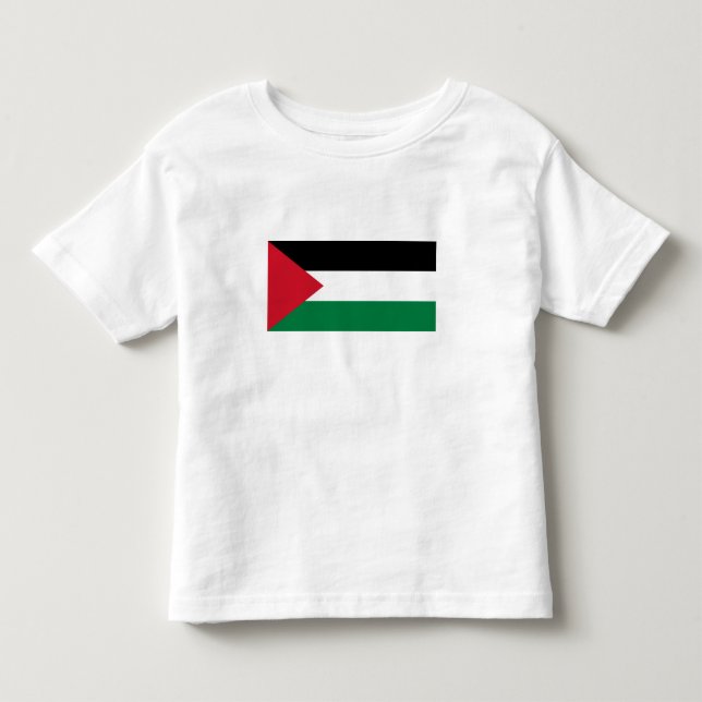 T-shirt Pour Les Tous Petits Drapeau de la Palestine (Devant)