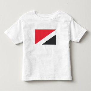 T-shirt Pour Les Tous Petits Drapeau de la Principauté de Sealand