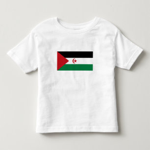 T-shirt Pour Les Tous Petits Drapeau de la République arabe sahraouie démocrati