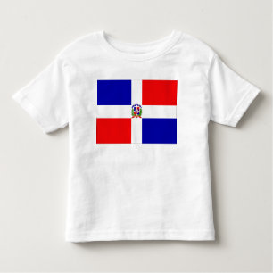 T-shirt Pour Les Tous Petits Drapeau de la République Dominicaine