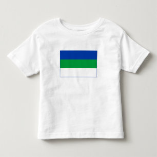 T-shirt Pour Les Tous Petits Drapeau de la République Komi